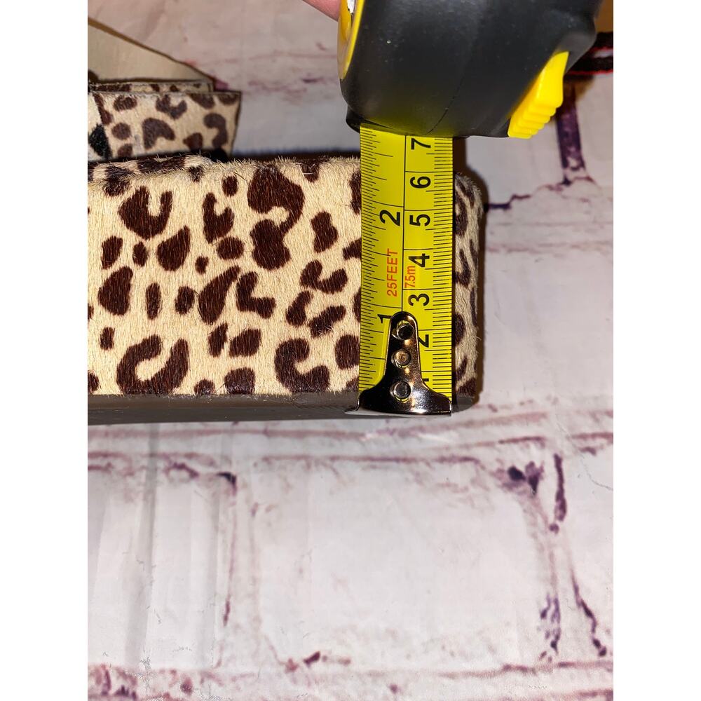 Matisse x Amuse Society Runaway Leopard Calf Hair Platform Sandals – Size 7M - Picture 8 of 9